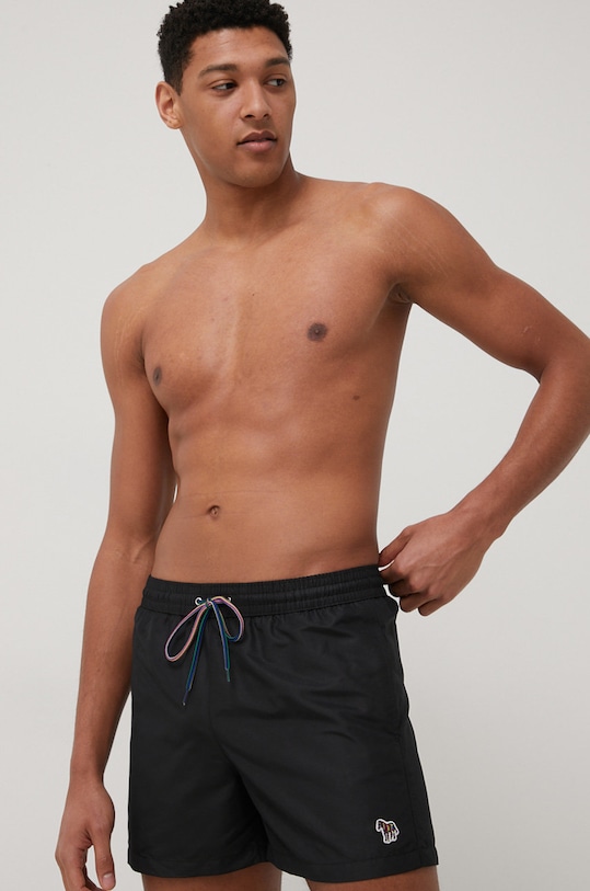 Paul Smith - Μαγιό Planet friendly μαύρο M1A.200A.AU285