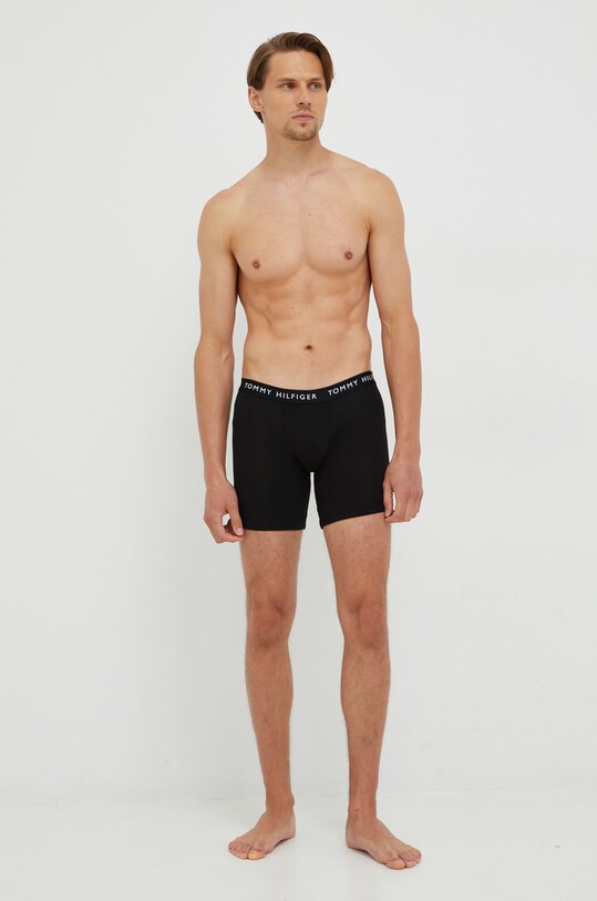 Ruházat Tommy Hilfiger boxeralsó (3 db) UM0UM02204.PPYY fekete