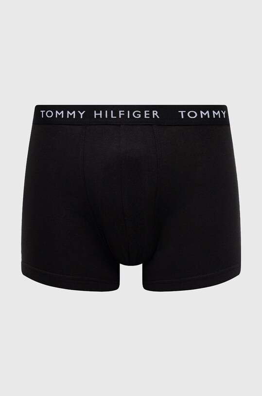 Боксери Tommy Hilfiger (3-pack) трикотаж чорний UM0UM02204.PPYY