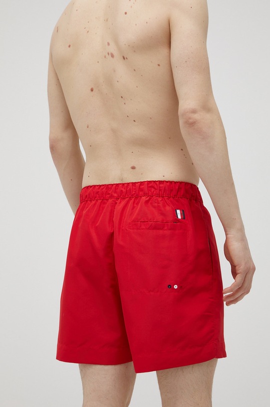 Odzież Tommy Hilfiger szorty kąpielowe UM0UM02299.PPYY czerwony
