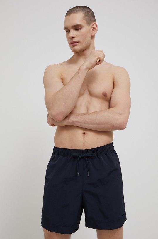 Tommy Hilfiger szorty kąpielowe Planet friendly granatowy UM0UM02058.PPYY