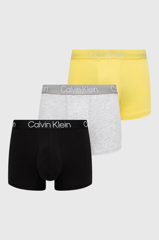 Calvin Klein Underwear bokserki (3-pack) dzianina szary 000NB2970A.PPYY