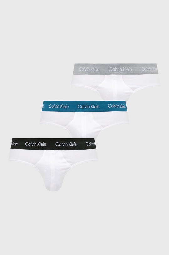Calvin Klein Underwear slipy (3-pack) dzianina biały 0000U2661G.PPYY