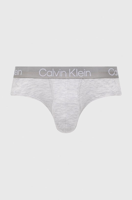 Calvin Klein Underwear slipy (3-pack) 000NB2969A.PPYY szary SS22