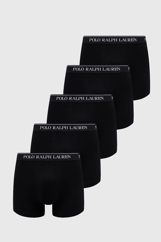 Polo Ralph Lauren bokserki (5-pack) 714864292001 nadruk czarny 714864292001