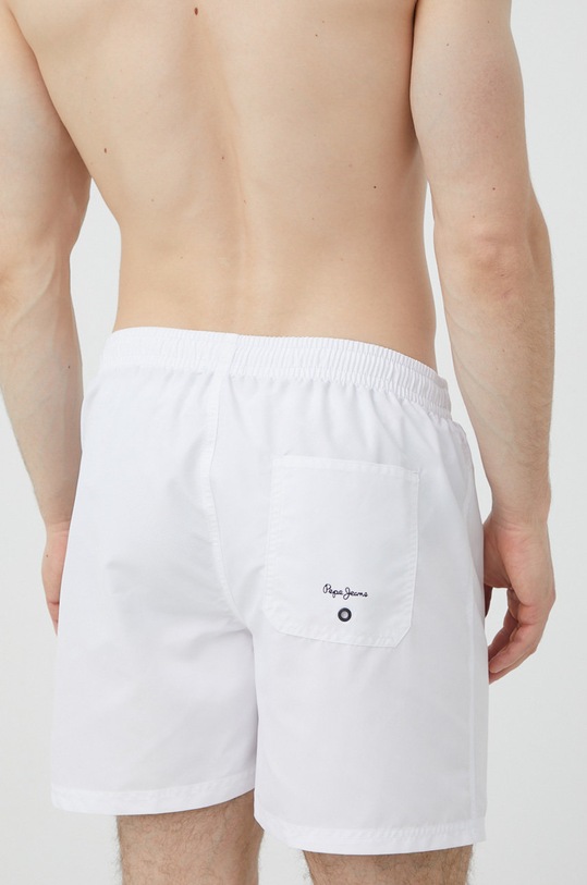 Pepe Jeans szorty kąpielowe ROBERTO D PMB10327.800 biały SS22