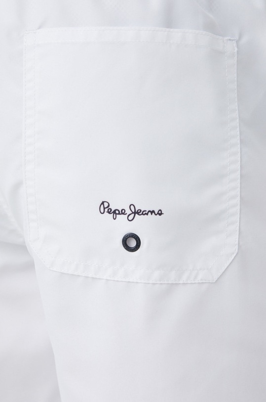 Odzież Pepe Jeans szorty kąpielowe ROBERTO D PMB10327.800 biały