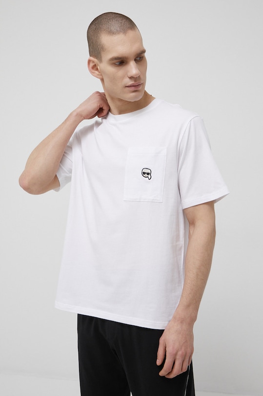 Karl Lagerfeld pijama 220M2139 negru SS22