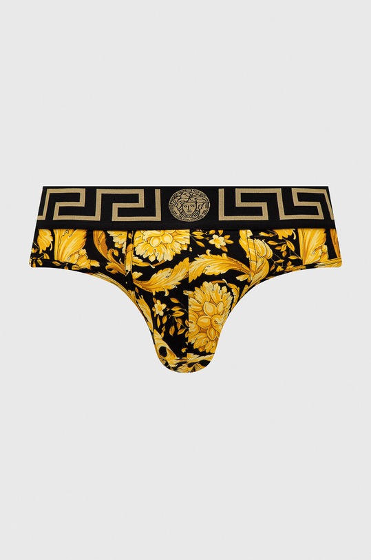Versace mutande stampa all-over nero 1001383