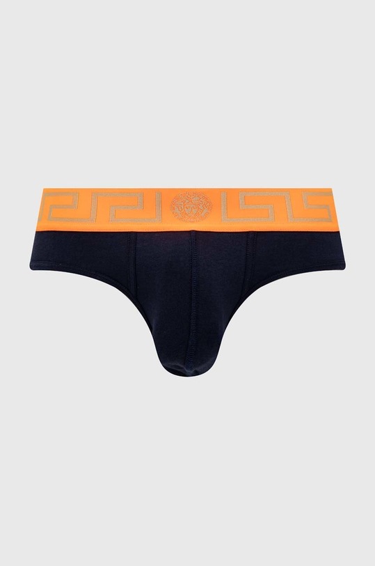 Versace slipy dzianina granatowy AU10027