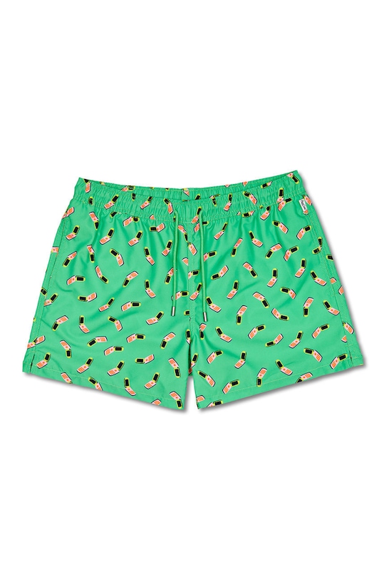 Happy Socks pantaloni scurti de baie CAL116.7300 verde SS22