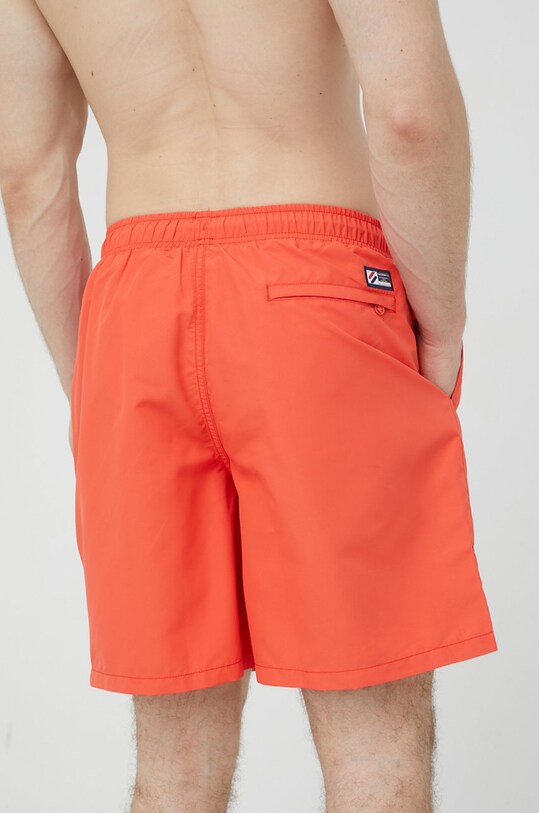 Odzież Superdry szorty kąpielowe M3010187A.VQH pomarańczowy