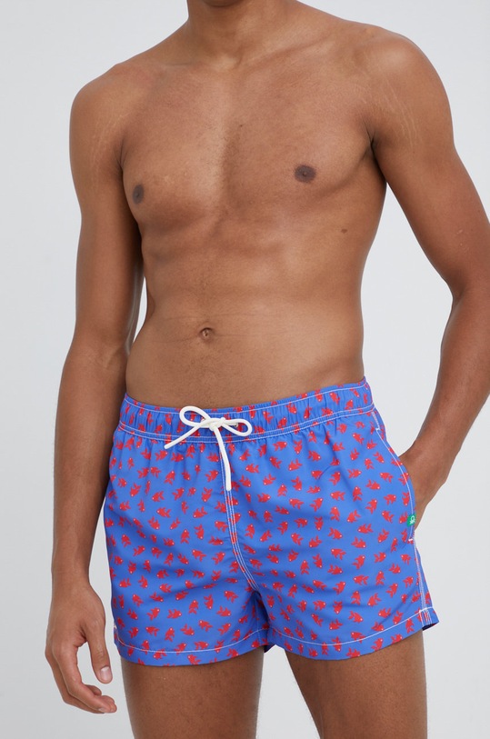 United Colors of Benetton szorty kąpielowe 52J46X006.73M fioletowy SS22