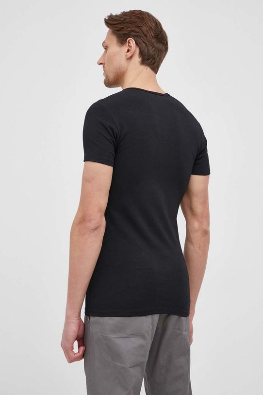 Odzież United Colors of Benetton t-shirt 3OP82M111.100 czarny