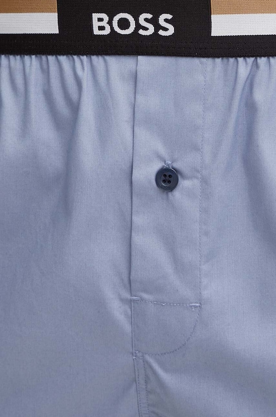 Βαμβακερό μποξεράκι BOSS 2-pack 50469762 μπλε