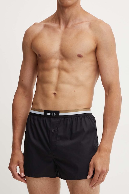 BOSS bokserki bawełniane 2-pack 50469762 zielony
