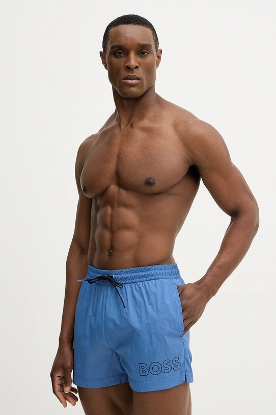 BOSS szorty kąpielowe Mooneye niebieski 50469280