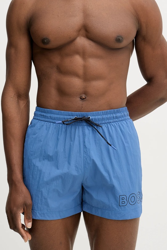 BOSS szorty kąpielowe Mooneye 50469280 niebieski SS26