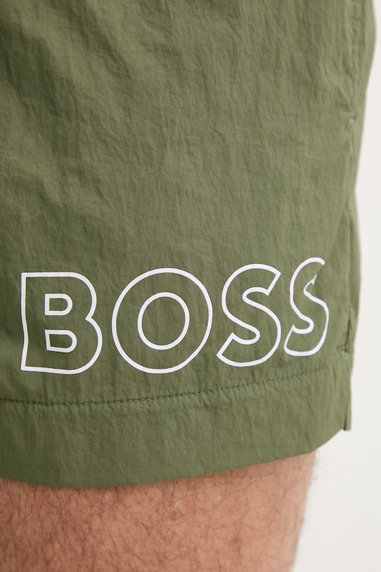 BOSS szorty kąpielowe męskie Mooneye 50469280 zielony