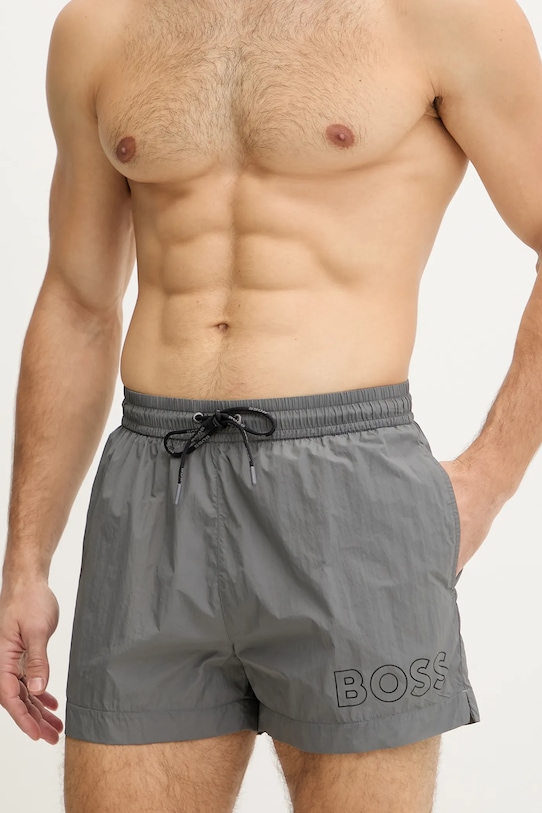 Купальные шорты BOSS Mooneye 50469280 серый SS26