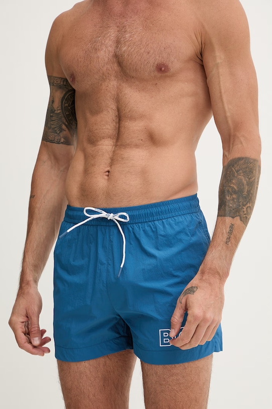 BOSS szorty kąpielowe męskie Mooneye 50469280 niebieski SS26