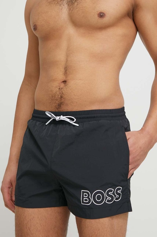 BOSS fürdőnadrág 50469280 fekete SS25