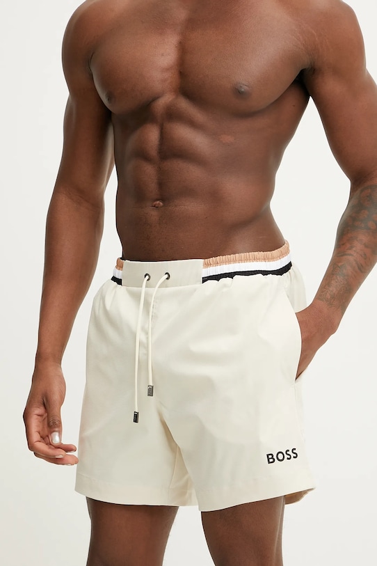 BOSS pantaloni scurti de baie bej 50469324