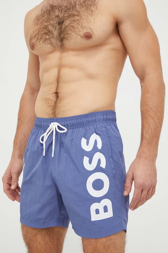 BOSS szorty kąpielowe niebieski 50469594