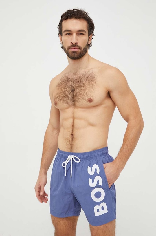 BOSS szorty kąpielowe 50469594 niebieski AW23
