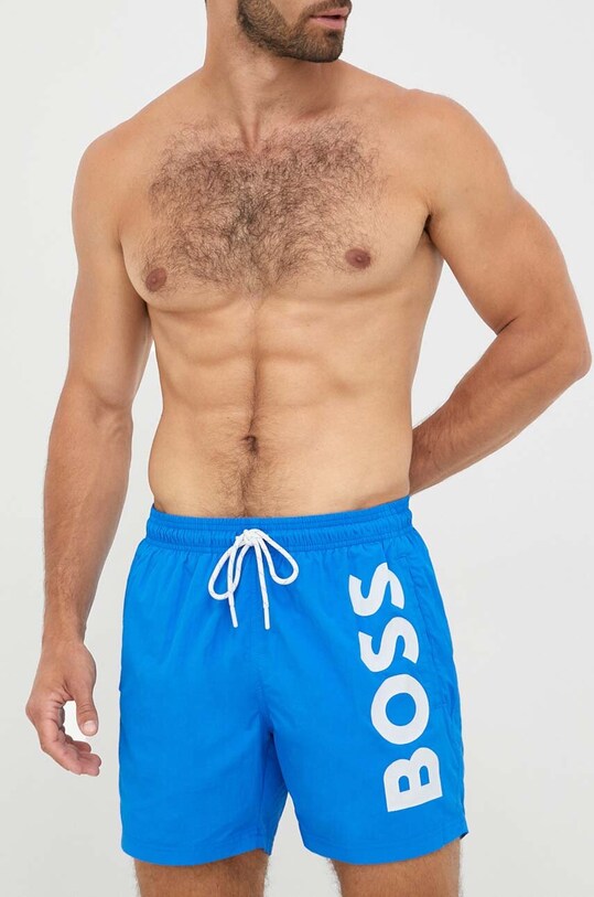 BOSS szorty kąpielowe 50469594 niebieski AW23