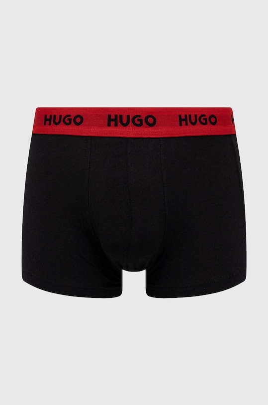 HUGO bokserki (3-pack) czerwony 50469766