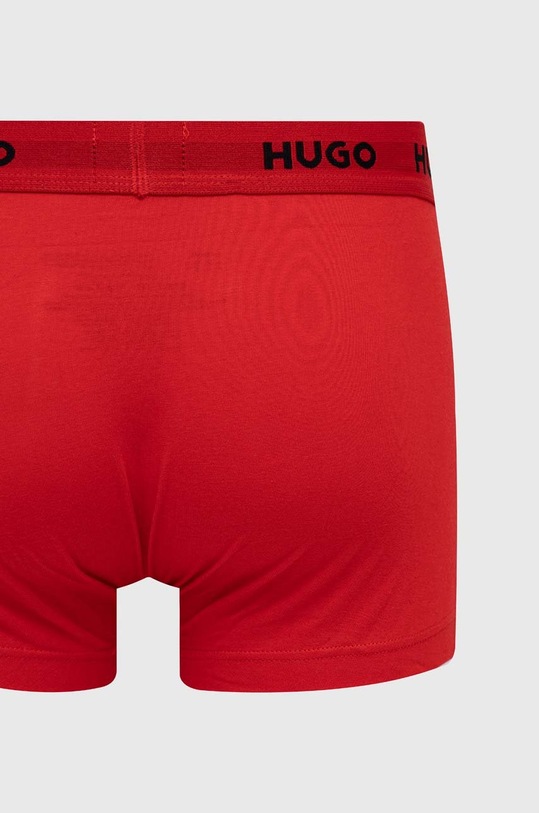 HUGO bokserki (3-pack) 50469766 czerwony