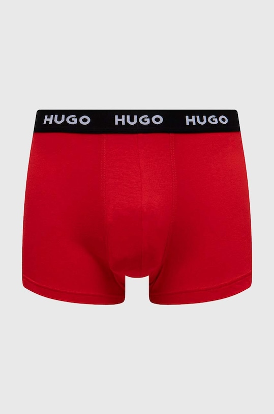 HUGO bokserki 3-pack czerwony 50469766