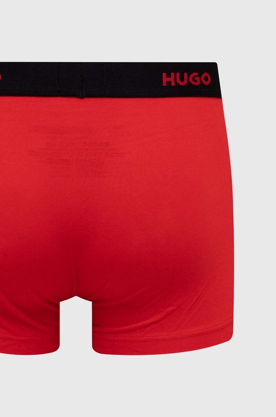 HUGO bokserki 3-pack 50469766 czerwony