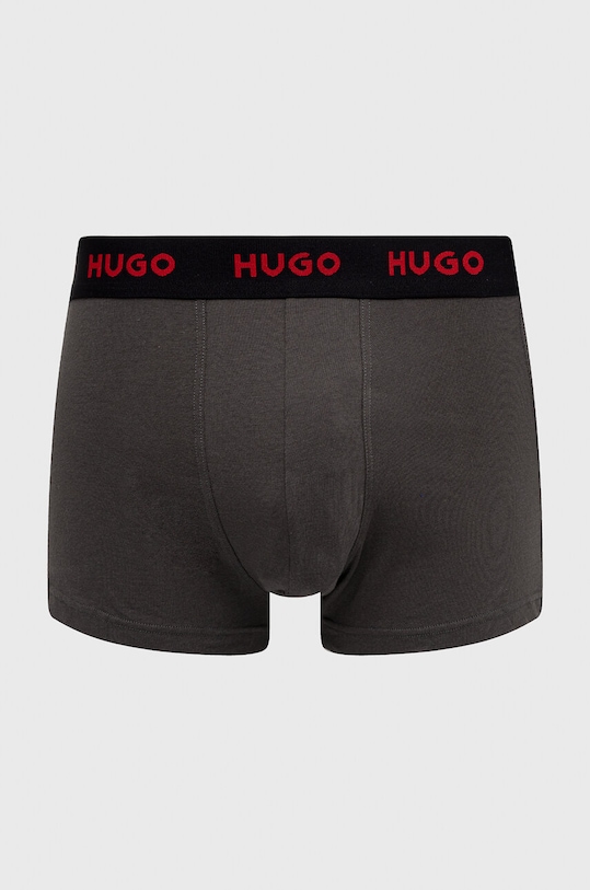 Boxerky HUGO 3-pak 50469766 zelená SS24