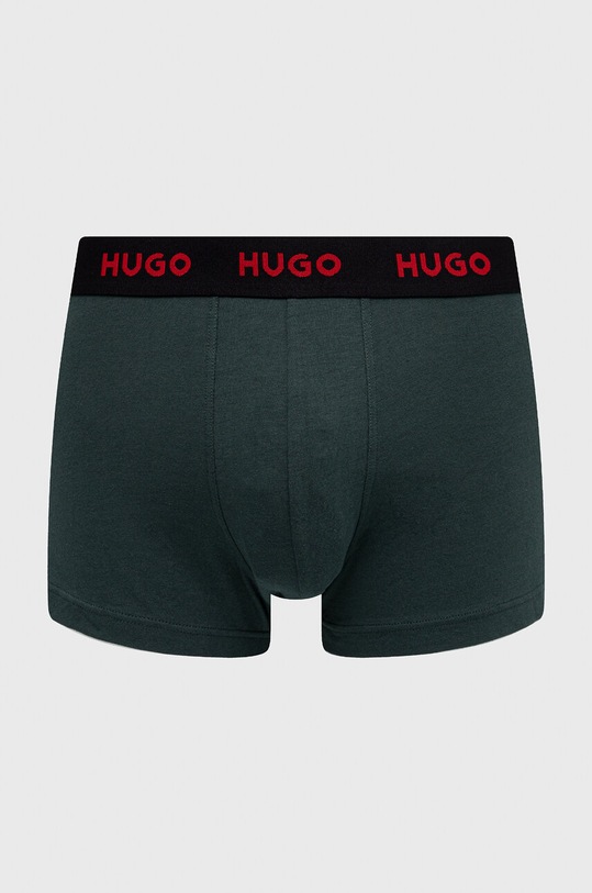 Oblečenie Boxerky HUGO 3-pak 50469766 zelená