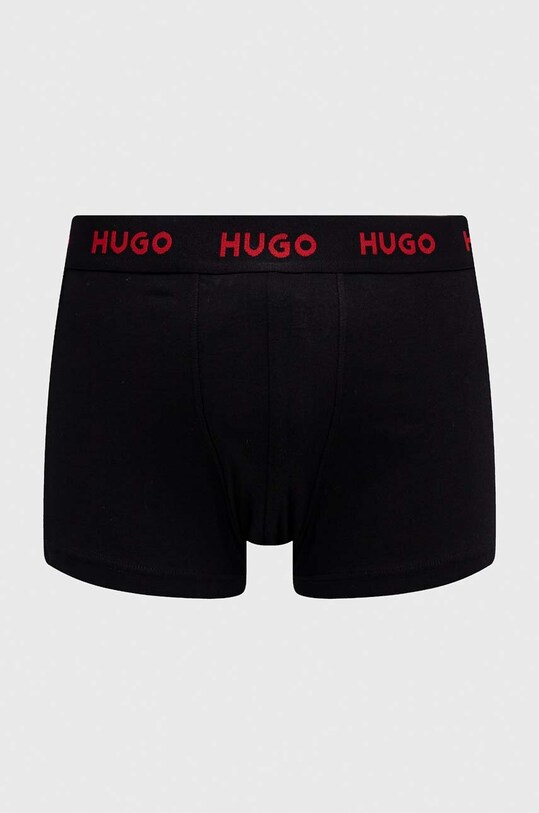 HUGO bokserki 3-pack 50469766 szary SS24