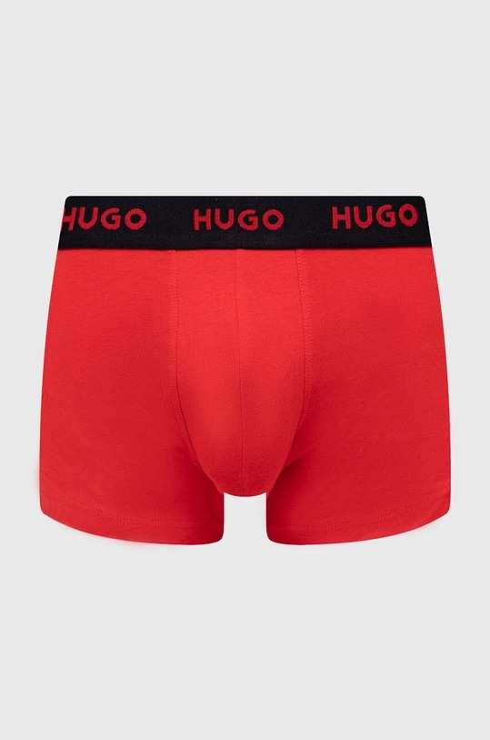 Odzież HUGO bokserki 3-pack 50469766 czarny