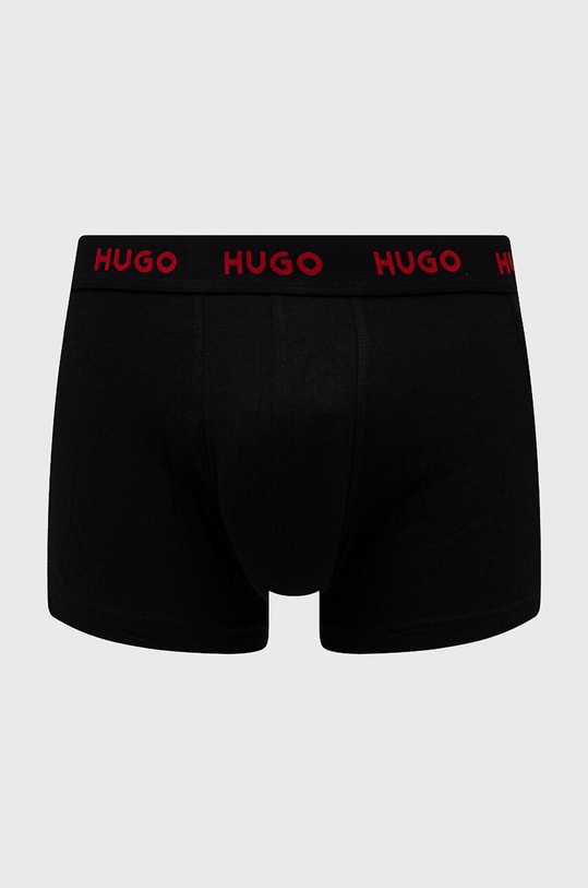 Odzież HUGO bokserki 3-pack 50469766 czarny