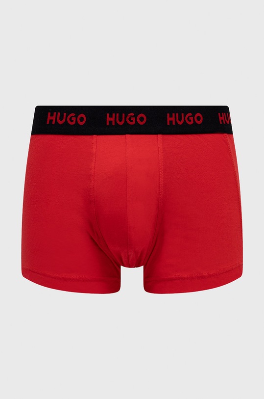 HUGO bokserki (3-pack) 50469766 czerwony SS24