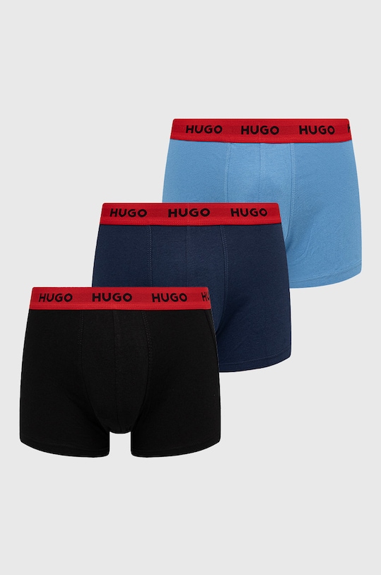 HUGO bokserki (3-pack) 50469766 dzianina multicolor 50469766