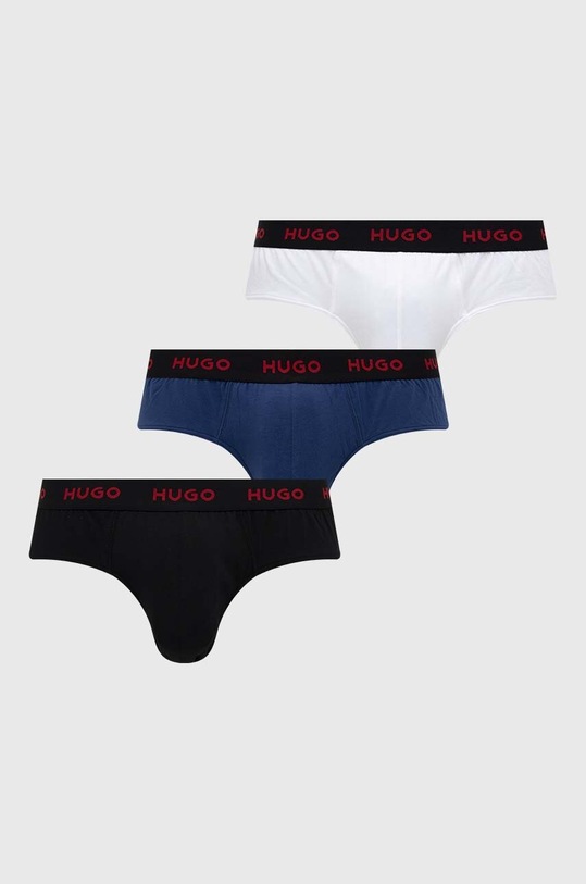Σλιπ HUGO πλεκτό ύφασμα λευκό 50469783