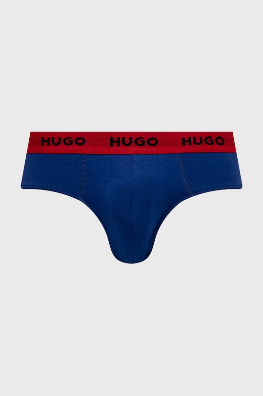 HUGO slipy (3-pack) granatowy 50469783