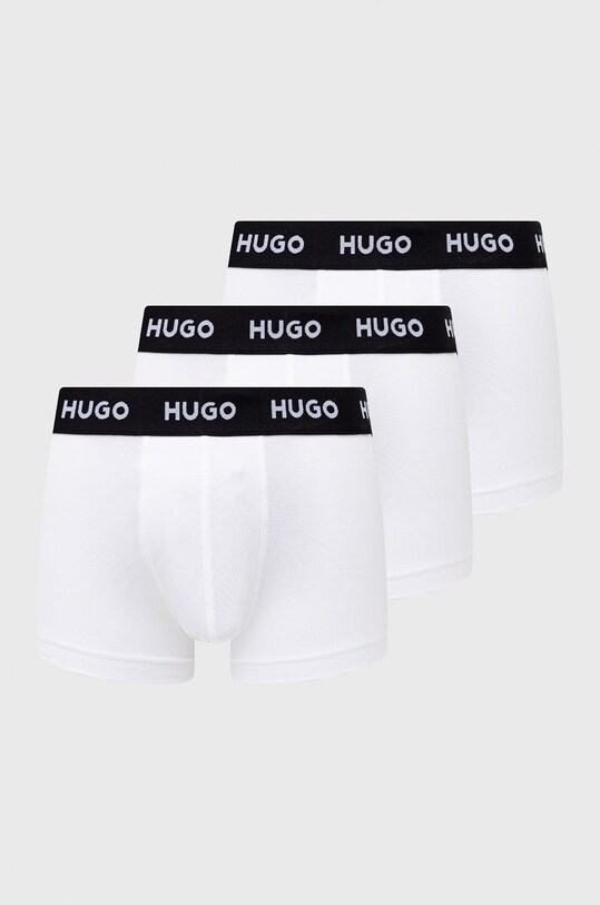 Μποξεράκια HUGO εφαρμοστό σορτς μπόξερ λευκό 50469786