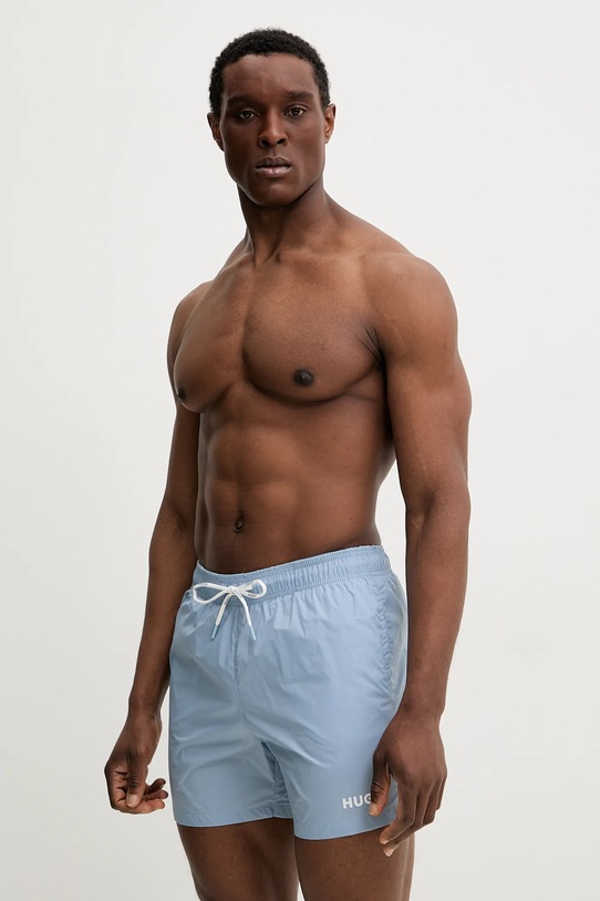 HUGO szorty kąpielowe 50469312 niebieski AA00