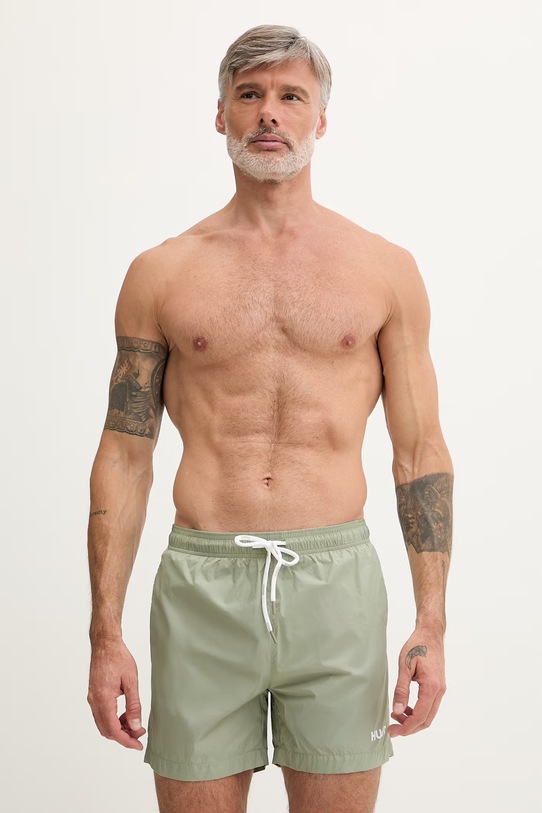 HUGO pantaloncini da bagno da uomo HAITI verde 50469312