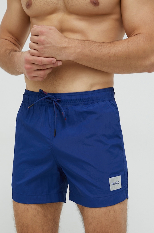 HUGO fürdőnadrág Planet friendly kék 50469323