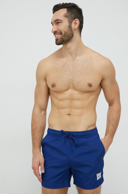 HUGO fürdőnadrág 50469323 kék SS25