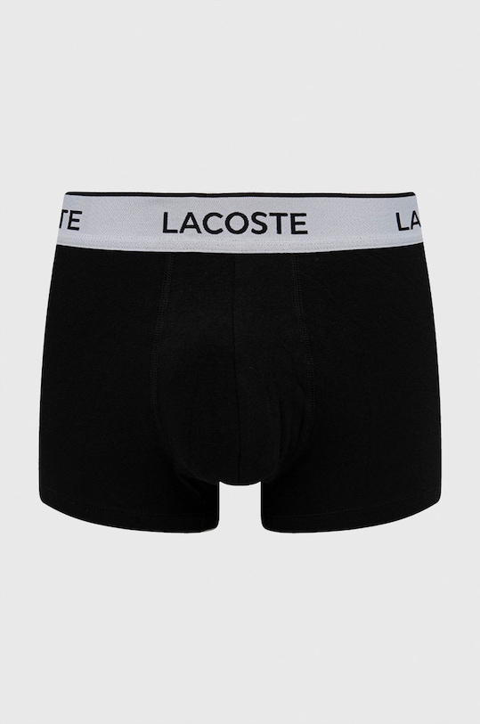 Boxerky Lacoste (3-pak) 5H8385 čierna SS22