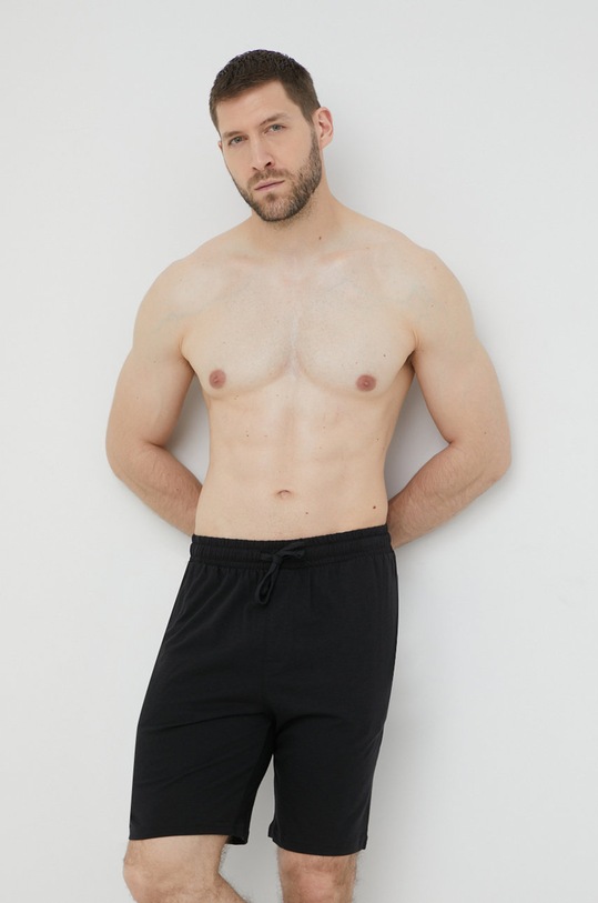 Calvin Klein Underwear szorty piżamowe melanż czarny 000NM2255E.PPYY